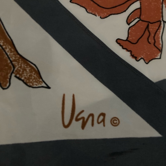 Vintage Veresa Vera Floral Scarf Made in Japan - Picture 6 of 6